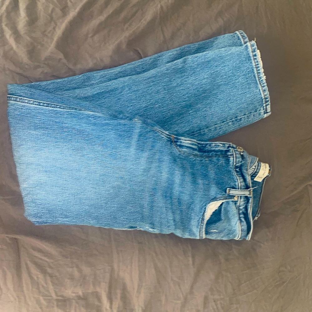 Abercrombie and fitch 90s straight High raised